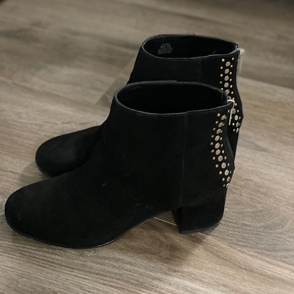 Suede ankle boots